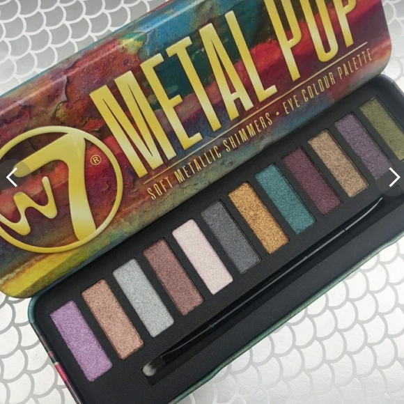 W7 Metal Pop Soft Metallic Shimmers - Picture 4 of 4